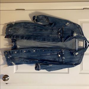 LONG ZARA JEAN JACKET